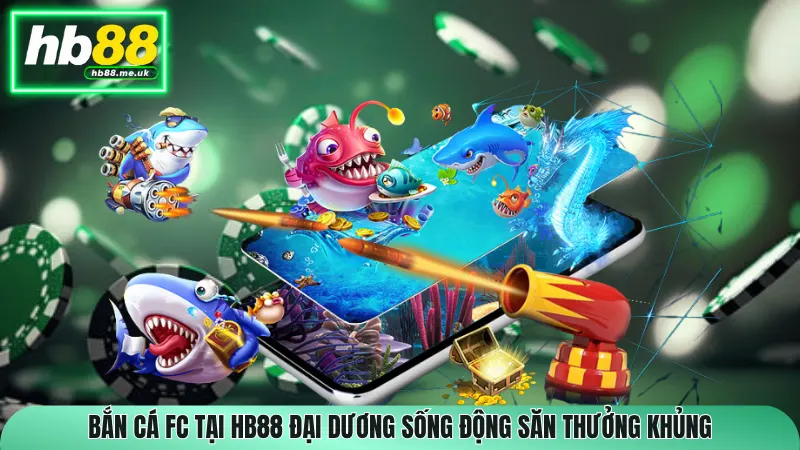 Bắn cá FC tại HB88 – Đại dương sống động săn thưởng khủng